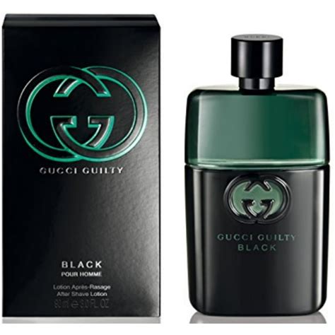 Gucci black after shave